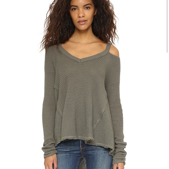 Free People Sweaters Moonshine V Neck Sweater Poshmark